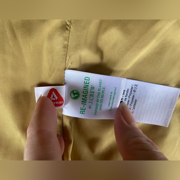 J. CREW Quilted warm signature puffer Excursion Vest cream EUC women’s sz xxs - Picture 9 of 15